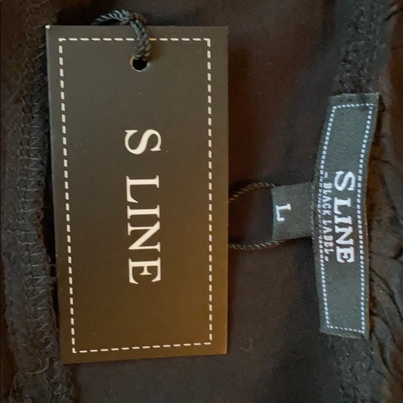 S Line Black sheer tunic - Picture 3 of 4